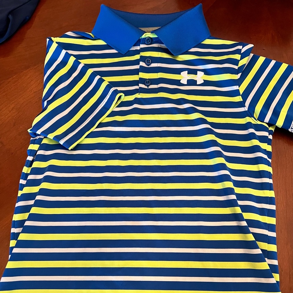 UA Striped Polo